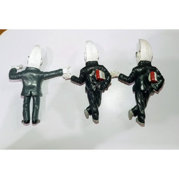 McDonalds 1988 Mac Tonight (Moon Man) Figures Mac is Cool 3 Pcs - Picture 2 of 4